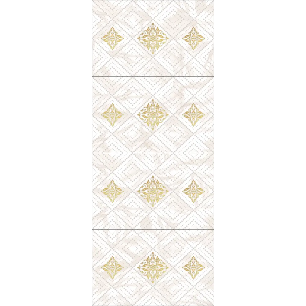 86745670 Декор настенный Шахтинская Плитка Тиана 25x40 см глянцевый цвет бежевый с рисунком STLM-0946585  - Вид №1