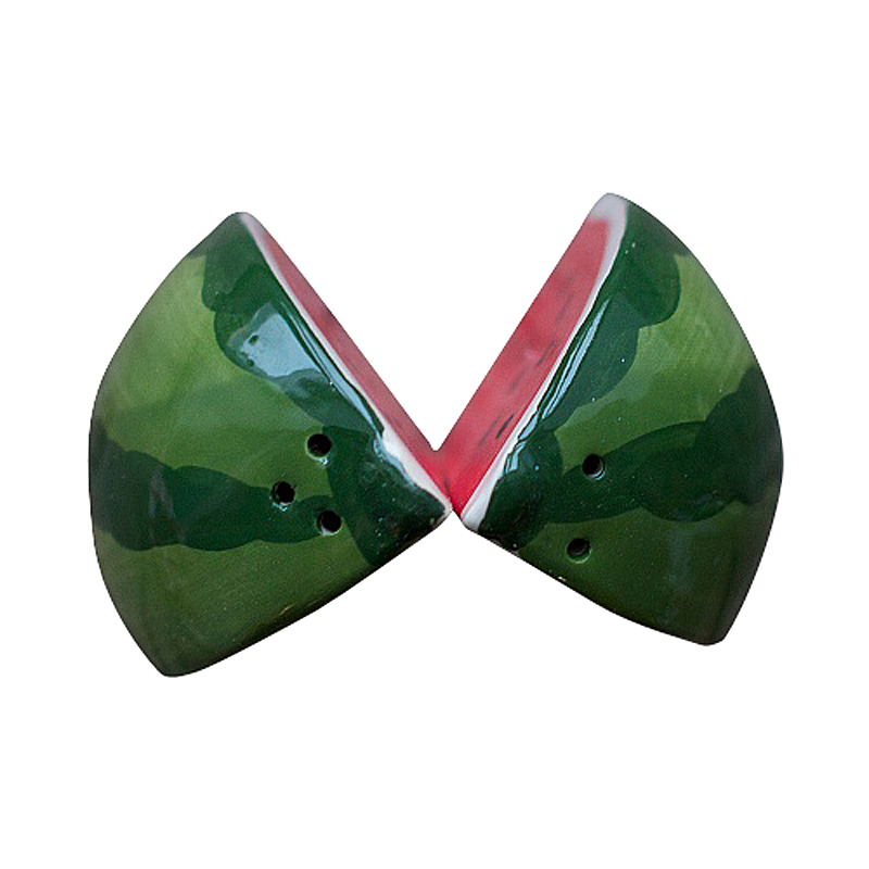 Солонка и перечница арбуз HAPPY STATION ДИЗАЙНЕРСКИЕ 009156 Зеленый  - Вид №2