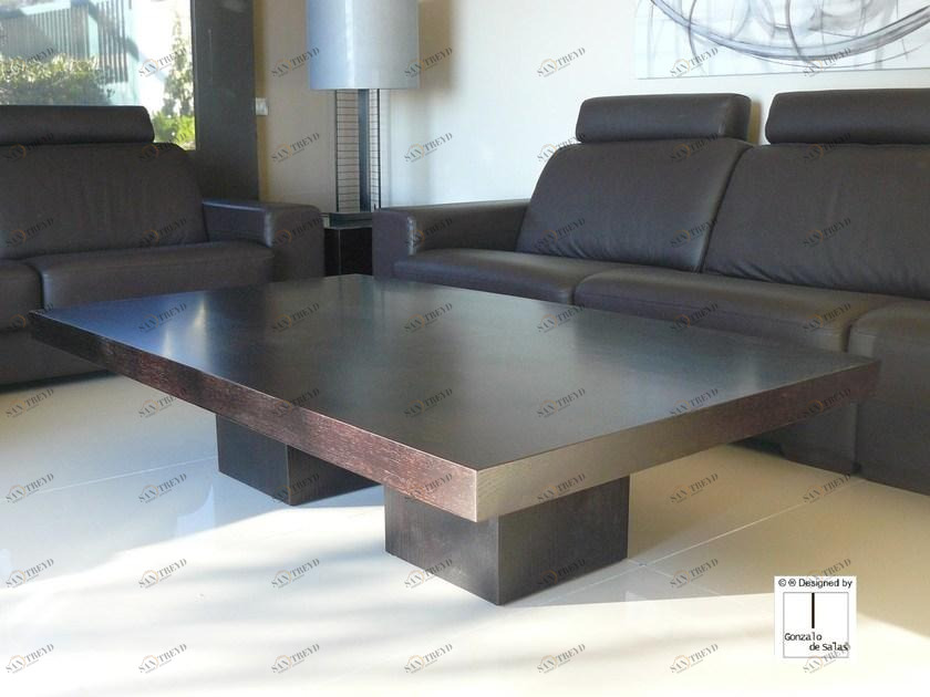 Gonzalo De Salas Прямоугольный деревянный журнальный столик Capela sun-id-1395975