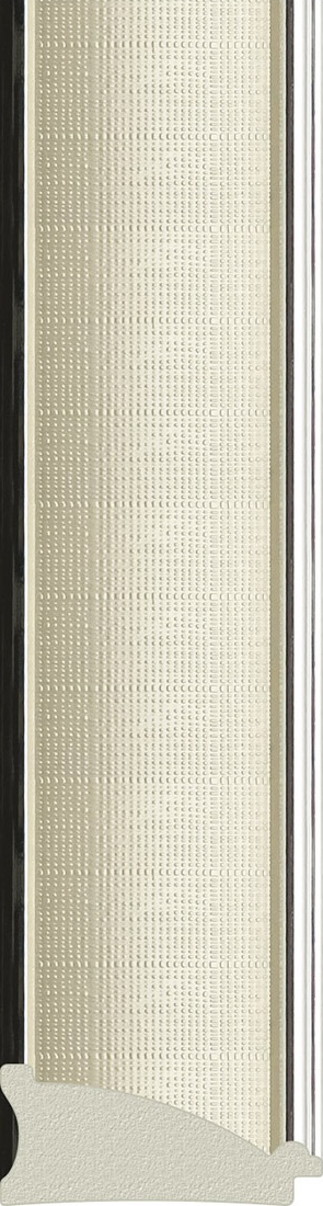 BY 4567 Зеркало с гравировкой в багетной раме - белая кожа с хромом 78 mm EVOFORM Exclusive-G - Вид №3