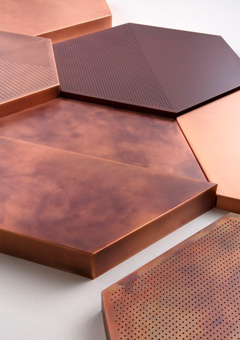 DE CASTELLI Акустическая стеновая панель из металла Design sun-id-1444787 - Вид №3