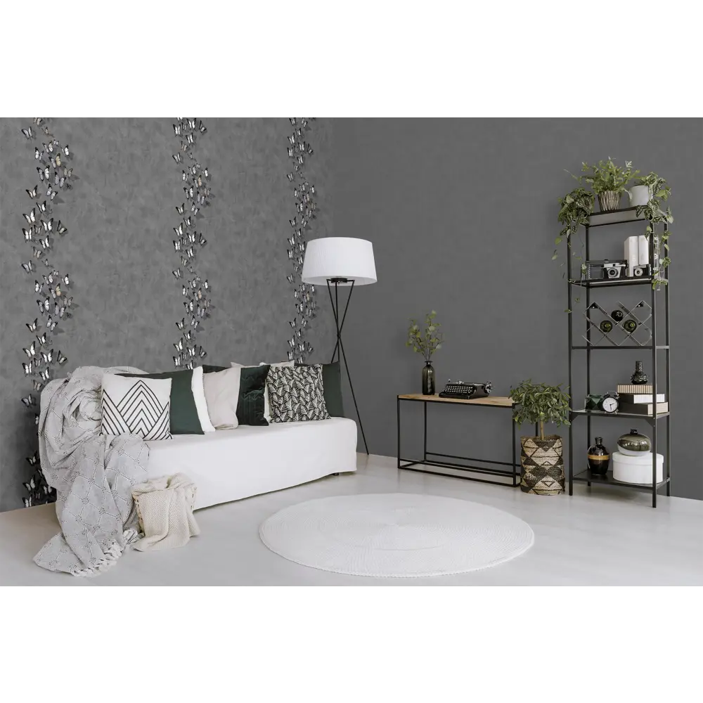 Обои флизелиновые Victoria Stenova Incanto графитовые 1.06 м VS589279 89425480 STLM-2049189 - Вид №5