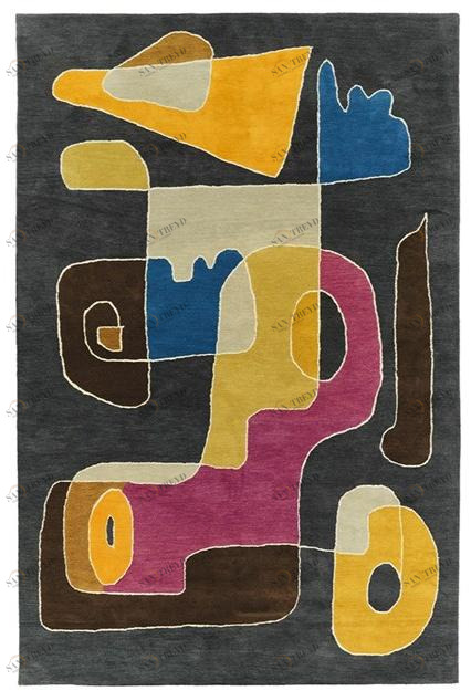 Toulemonde Bochart Ковер из шерсти и вискозы прямоугольной формы The designers sun-id-1410777