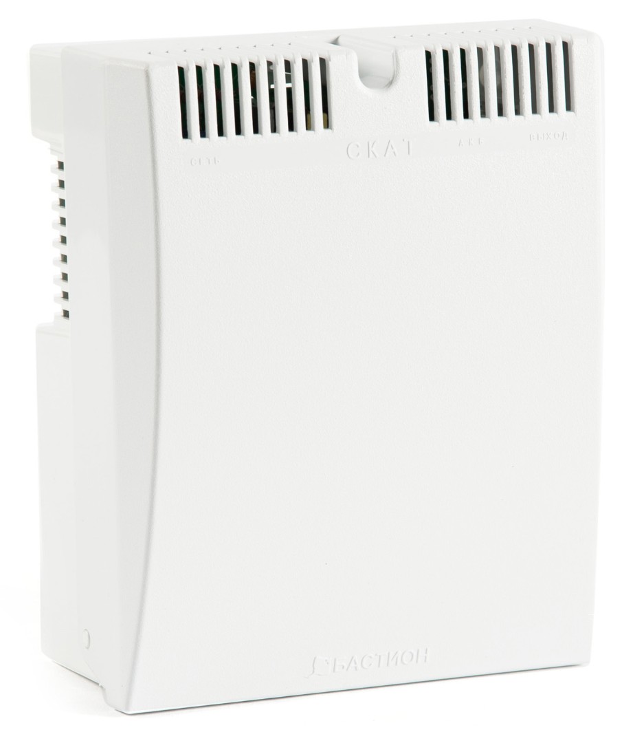 SKAT-1200B power supply 12v, 2a plastic housing for 1x7ah battery, ss tr pb Бастион 