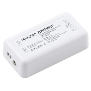Диммер 3-х зонный Apeyron монохромной светодиодной ленты 288 Вт IP20 с пультом 89340632 STLM-2033918