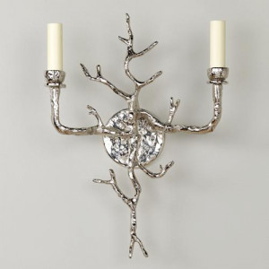 WA0135.NI Светильник настенный H: 42,5 cm W: 30,5 cm D: 10,2 cm Vaughan Designs