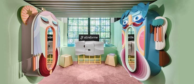 altreforme Вешалка с зеркалом Mata & grifo sun-id-1429443 - Вид №10