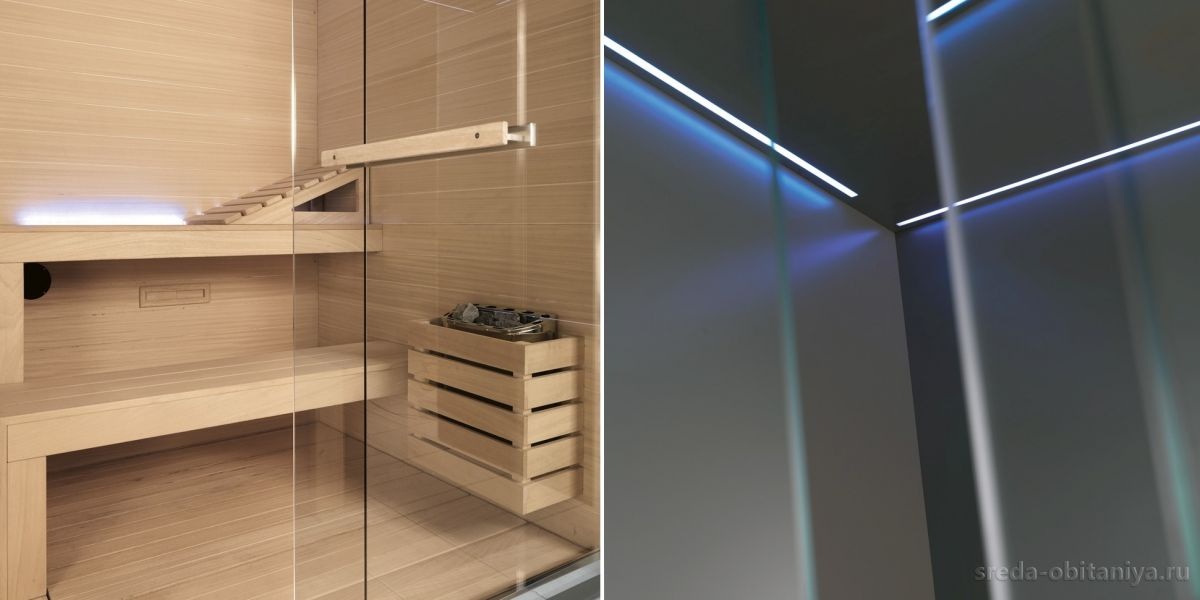 СПА: САУНА С ДУШЕМ НИША  252 ETHOS Gruppo Geromin SSAET7N5DH - Вид №2