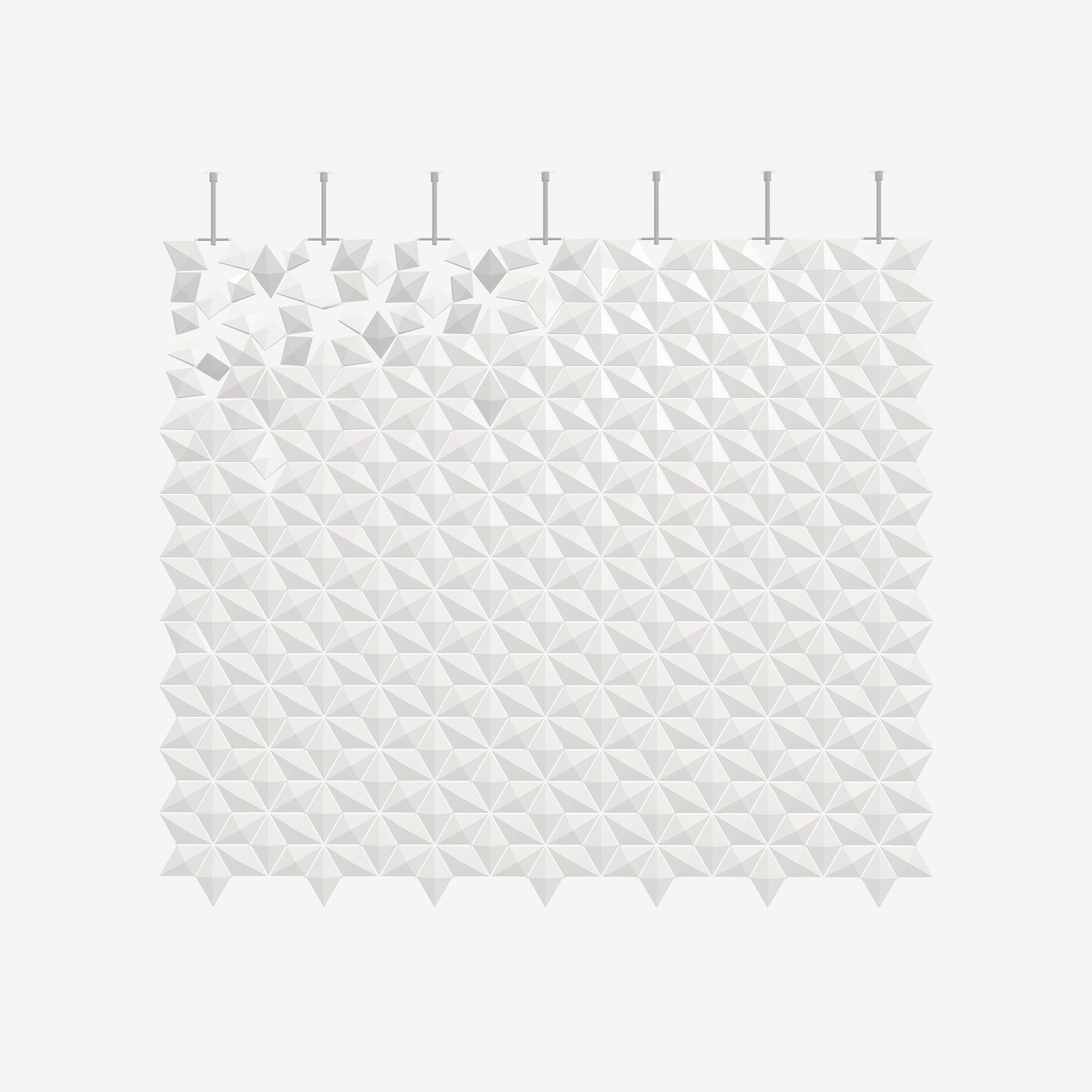 Подвесная перегородка bloomming FACET 238x207cm bianco ARCH-00059345 - Вид №2