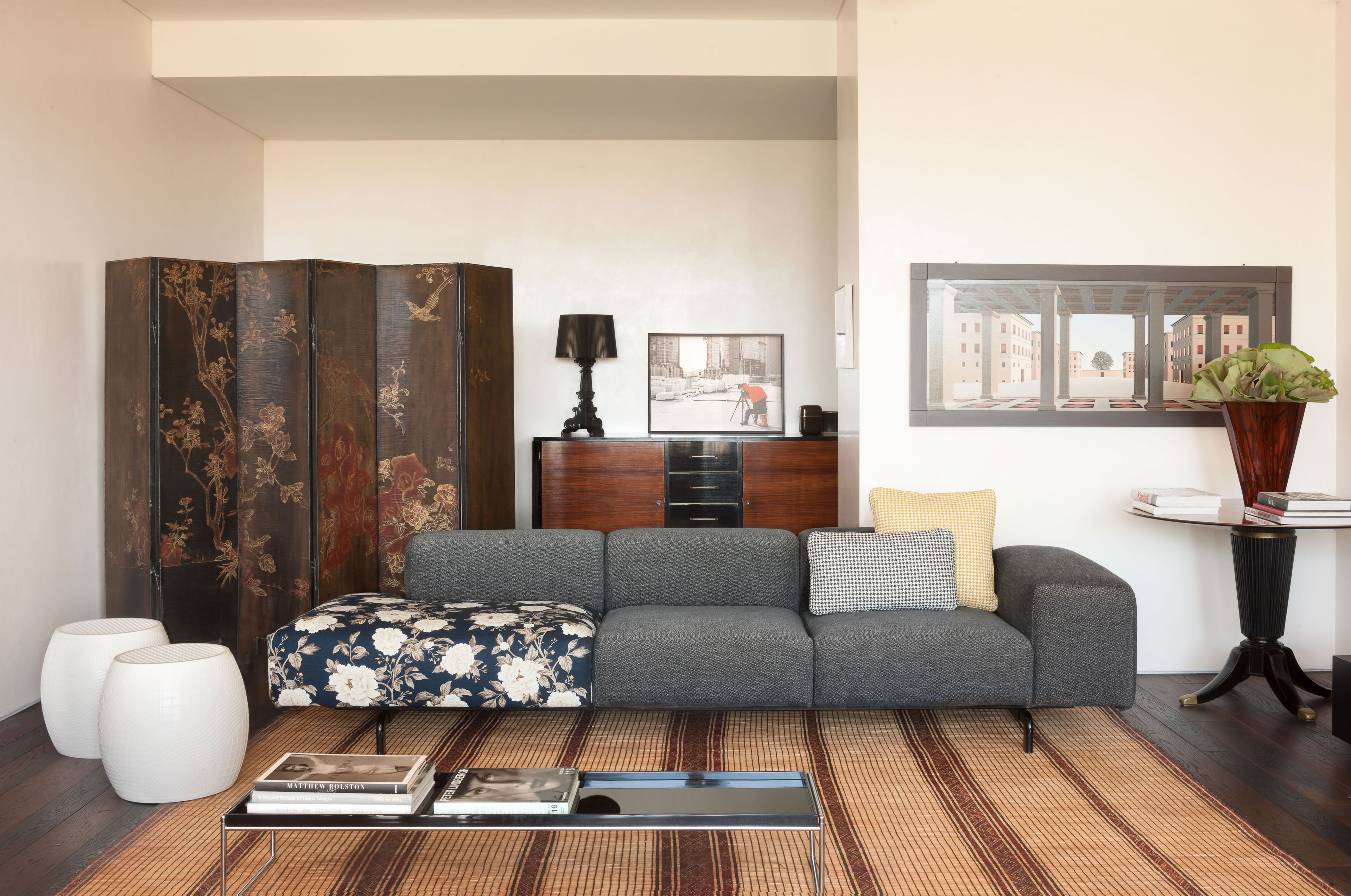 Стул / журнальный столик из инженерного пластика Kartell ROY ARCH-00111650 - Вид №6