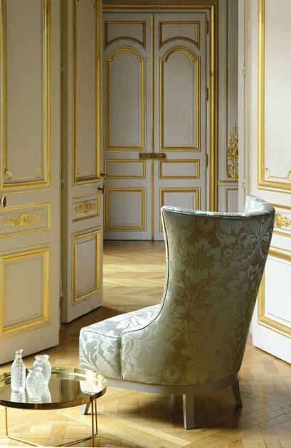 LELIEVRE Дамасская ткань с цветочными мотивами Les classiques 539 - Вид №3