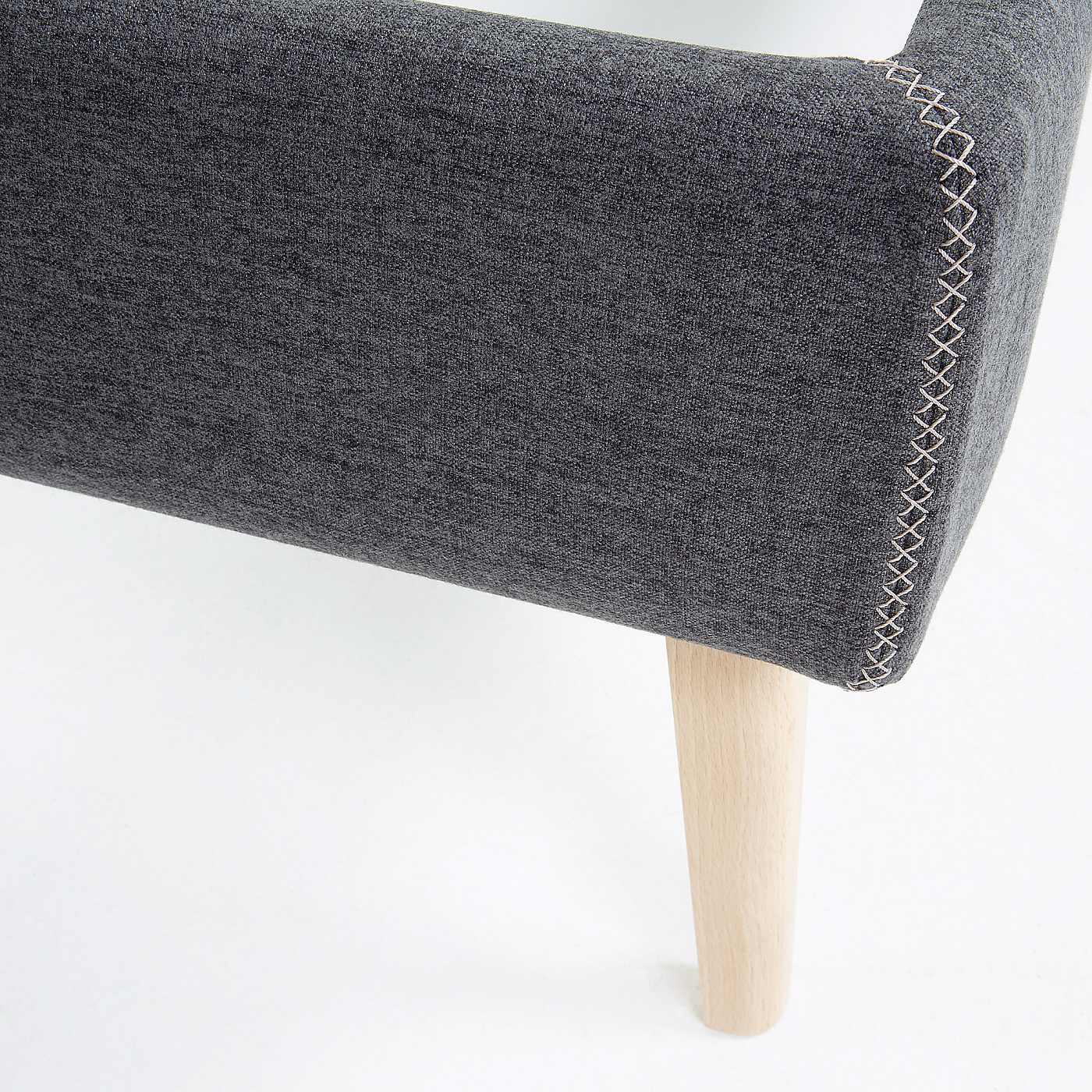 052268 Кровать Lydia 150х190 графит La Forma Dyla  - Вид №2