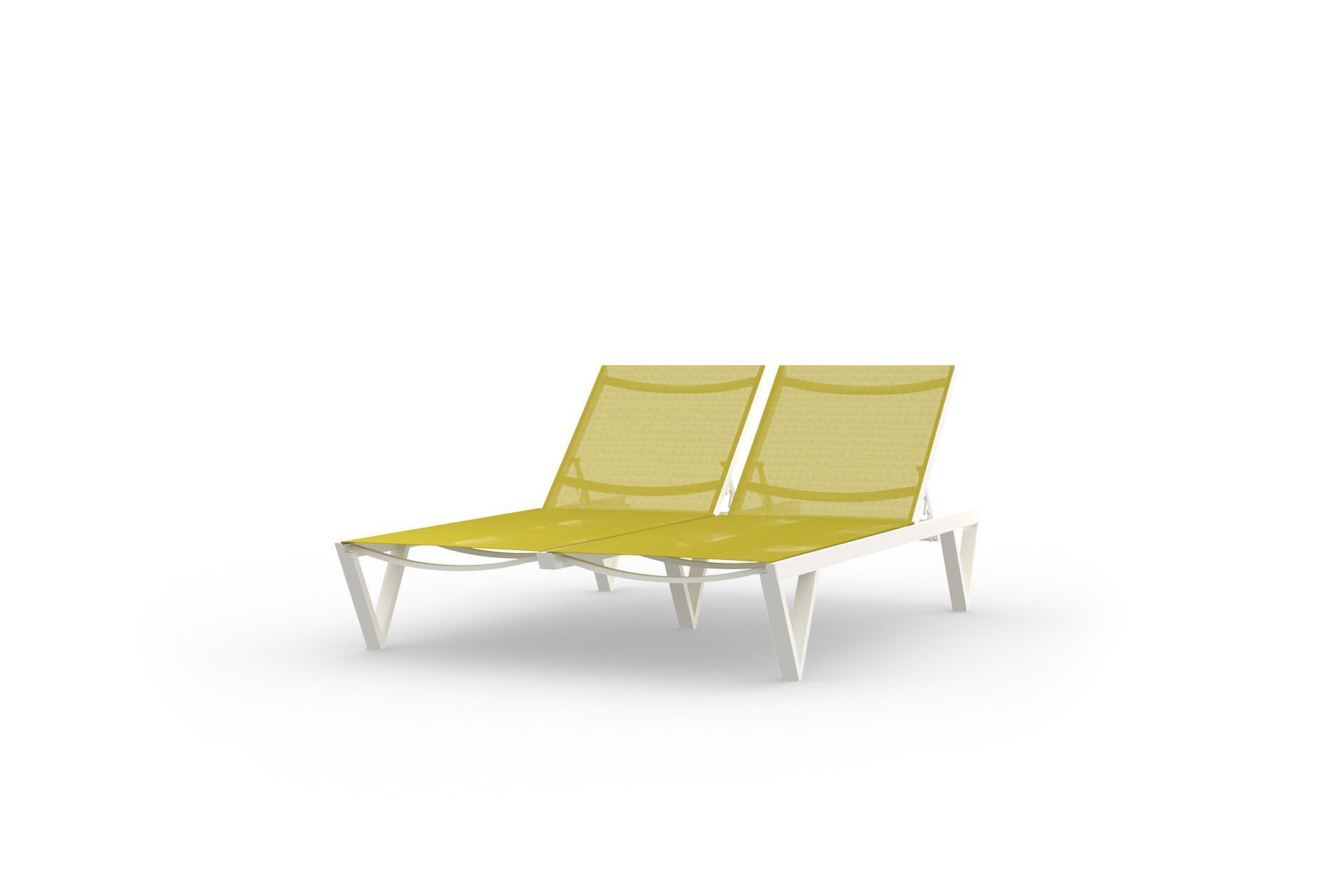 Алюминиевая двуспальная кровать для сада и Batyline® MAMAGREEN ARCH-00031461 - Вид №2