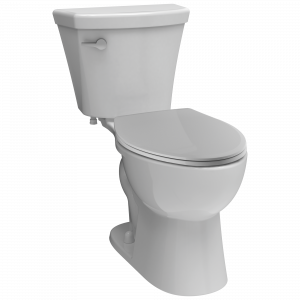 C43908-WH Удлиненный туалет Delta Faucet Turner Белый