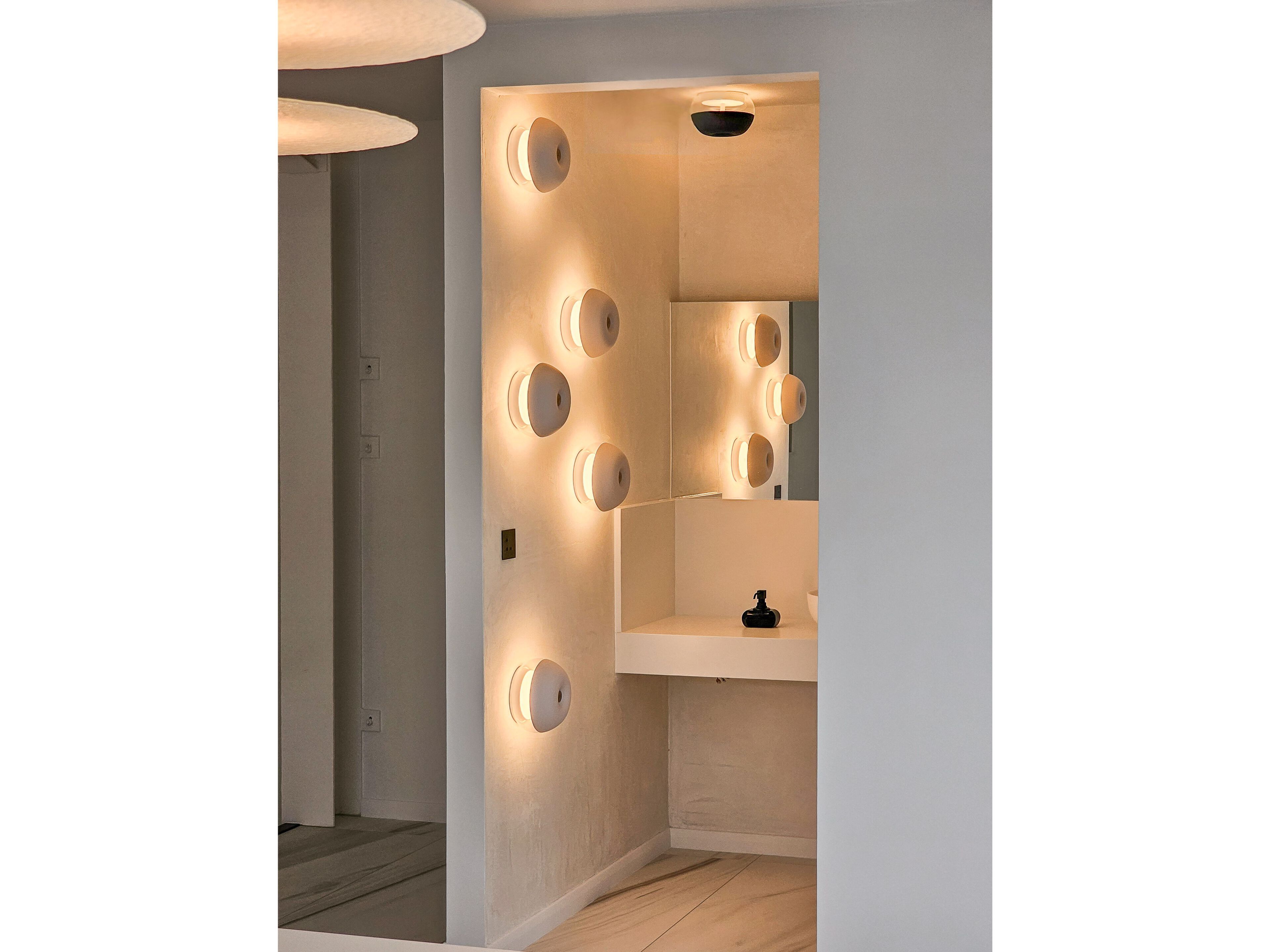 Керамическая и стеклянная светодиодная настенная лампа Hind Rabii T-Cotta ARCH-00088510 - Вид №4