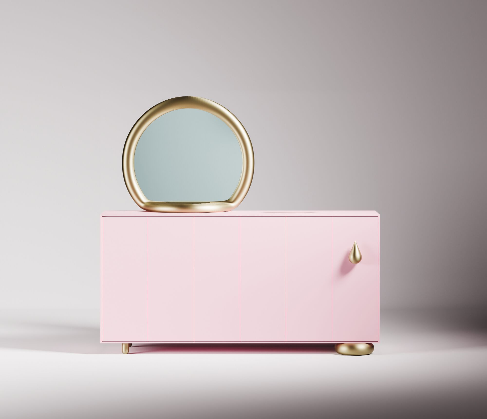 Шкаф из МДФ с распашными дверями Driade FREEZE ME ARCH-00098596 - Вид №2