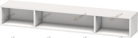 LC120008585 Элемент полки (горизонтальный) L-Cube #LC1200 800 x 140 мм Белый глянцевый лак Duravit