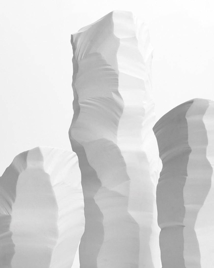 Fos Ceramiche Фарфоровая ваза Artika Artika ice - 1/2/3 - Вид №2