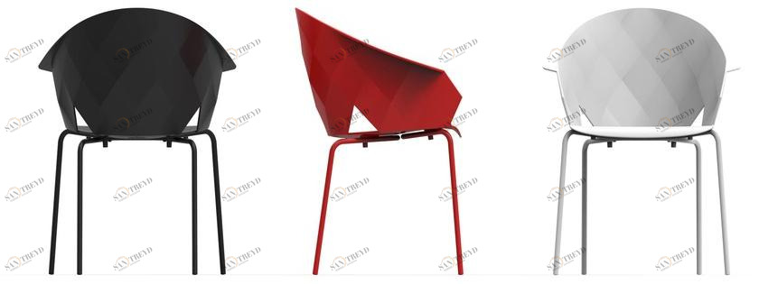 VONDOM Пластиковый садовый стул Vases sun-id-1449494