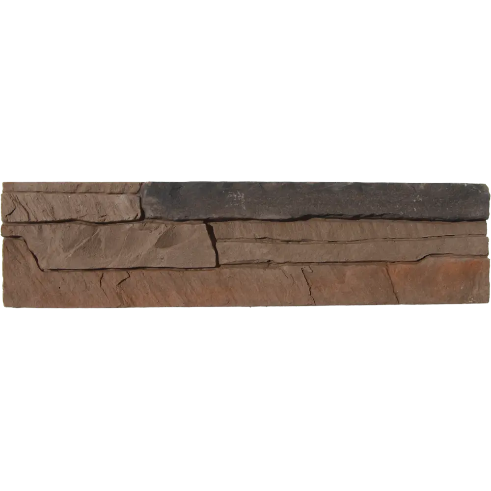 Декоративный камень White Hills «Хайлэнд» - темно-коричневая скала для интерьера и фасада 82274638 STLM-0023707 - Вид №2