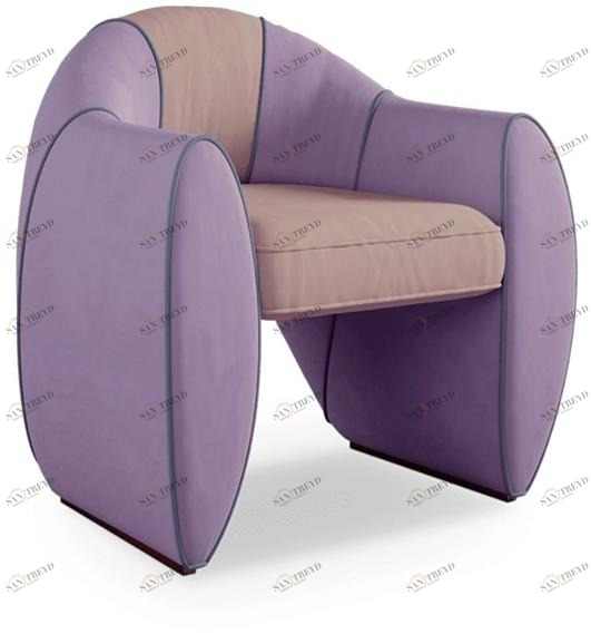 Malabar Мягкое бархатное кресло с подлокотниками sun-id-1352389