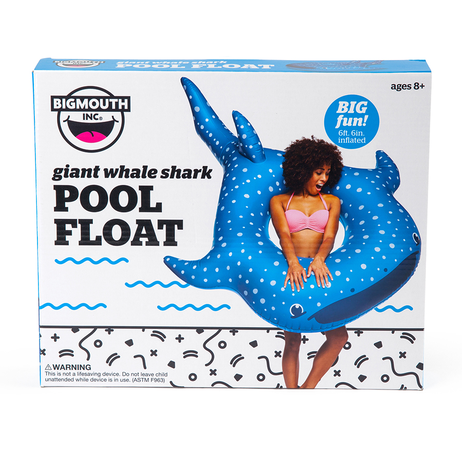 BMPF-0045 Круг надувной , whale shark BigMouth  - Вид №3