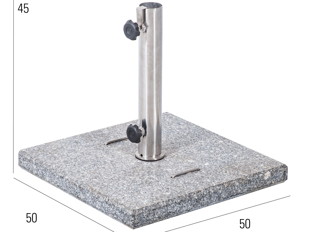66.00.0050 Основание зонта из гранита 32 кг - подходит для восхода солнца 2,75 м и 3,3 м Mbm SUNRISE - Вид №1