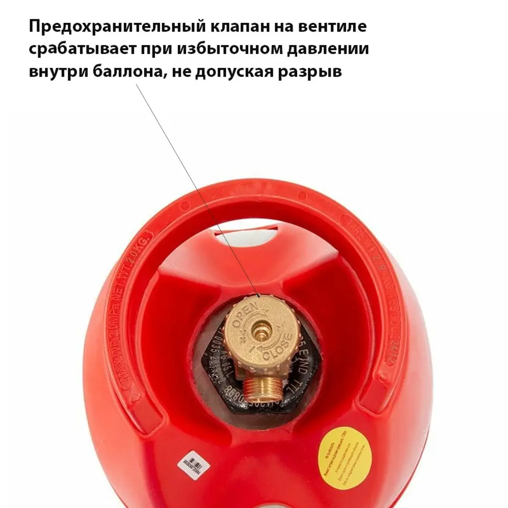 Баллон композитный газовый Litesafe 18 л 85116297 STLM-2176862  - Вид №2