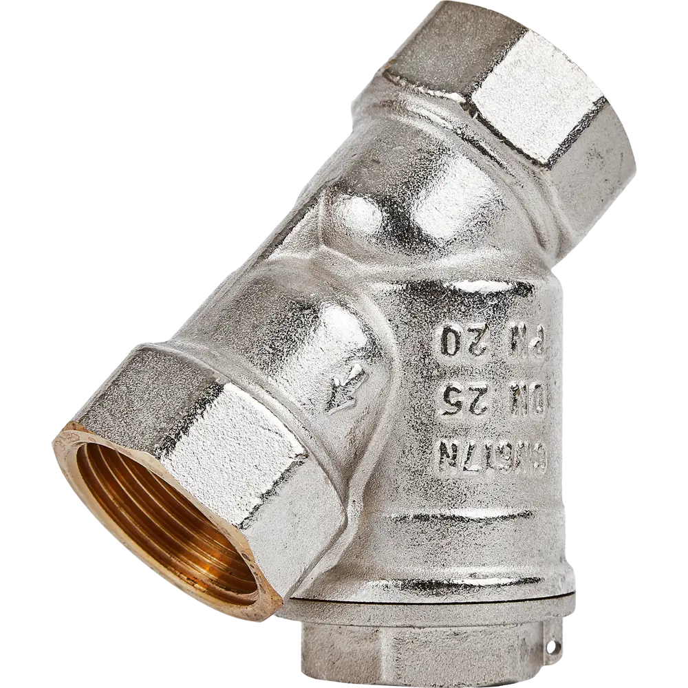 Фильтр косой Rommer для грубой очистки воды 1" с сеткой 500 мкм 89341963 STLM-1570285