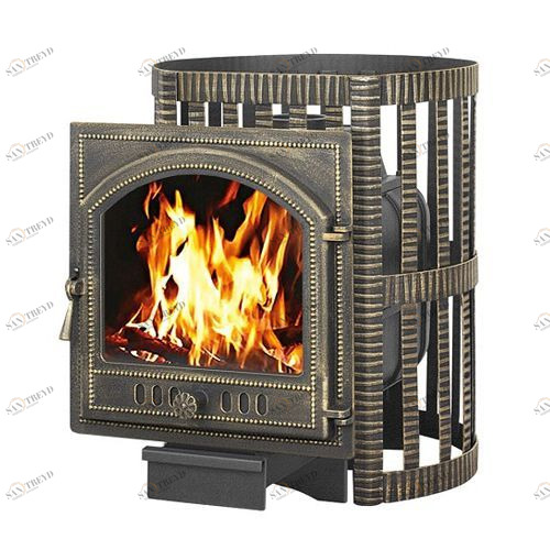 Печь для бани Везувий Легенда Ковка 28 (205) чугунная 186