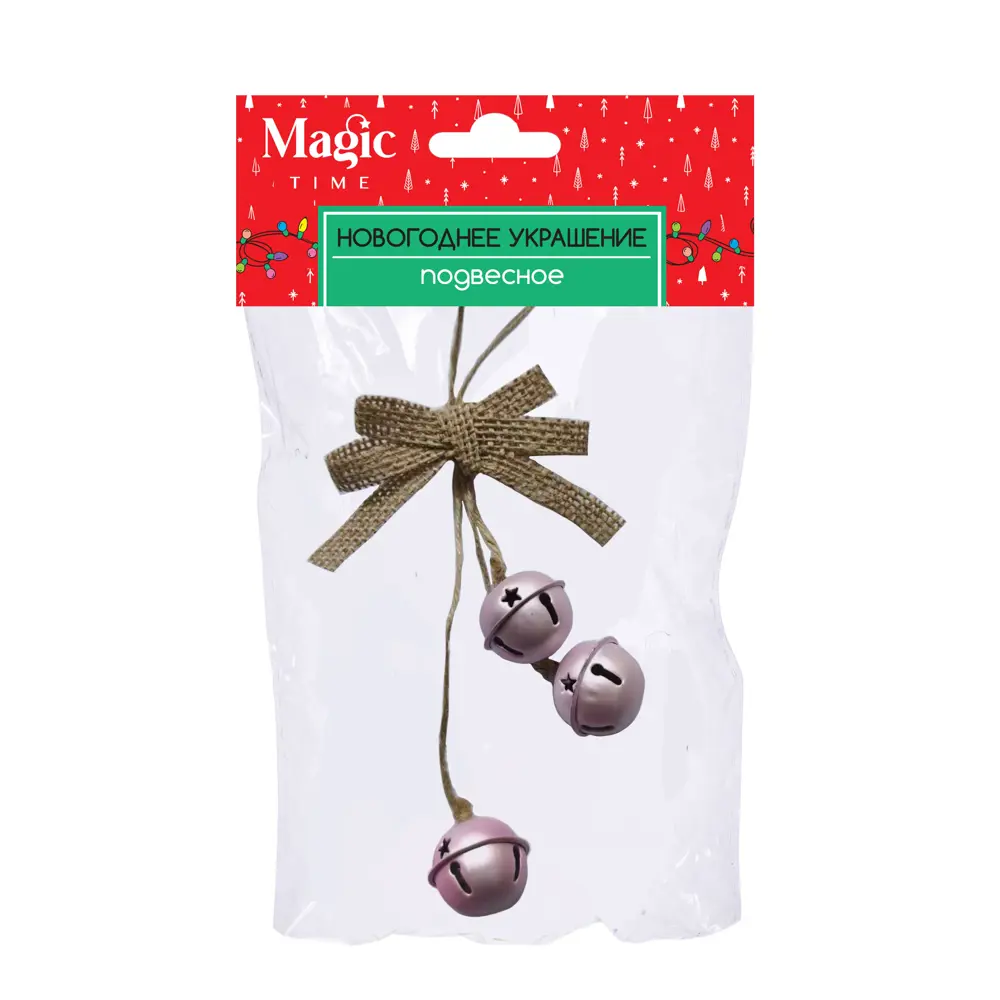 89381640 Украшение елочное «», 21x7 см, цвет розовый STLM-1450814 Santreyd  - Вид №1