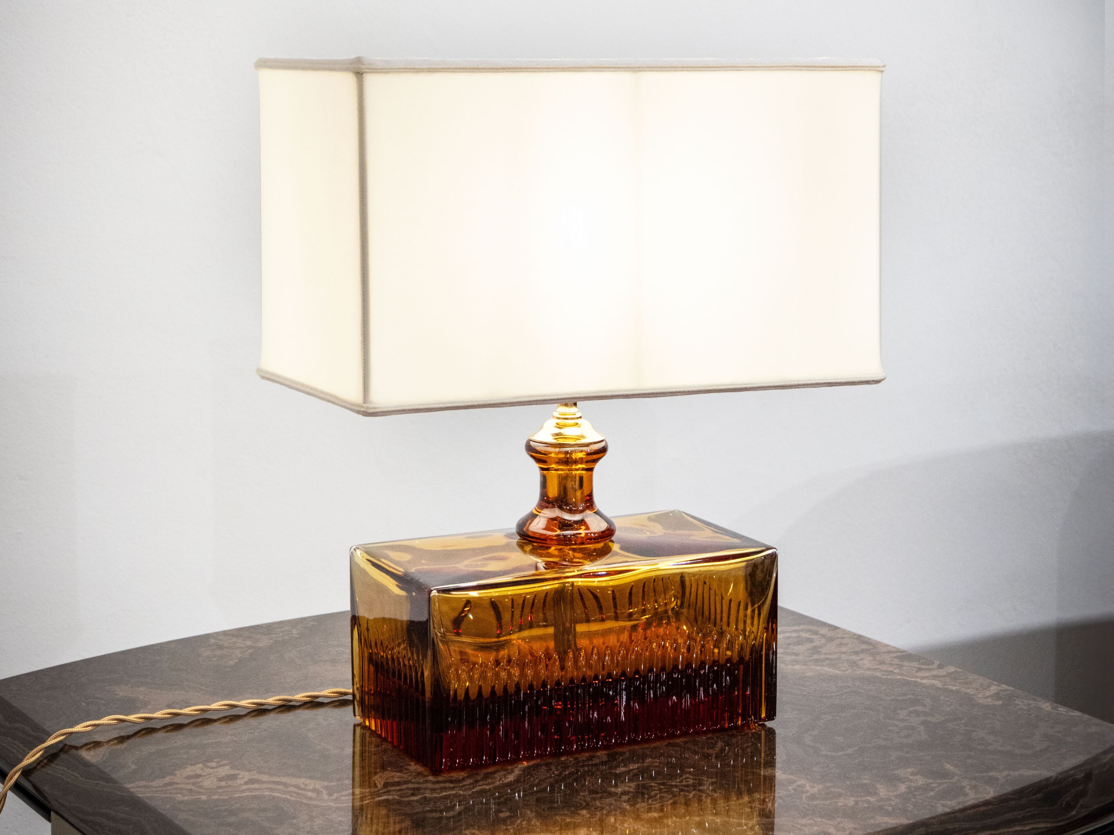 Настольная лампа ручной работы из выдувного кристалла Formitalia DIDI Collection ARCH-00068167