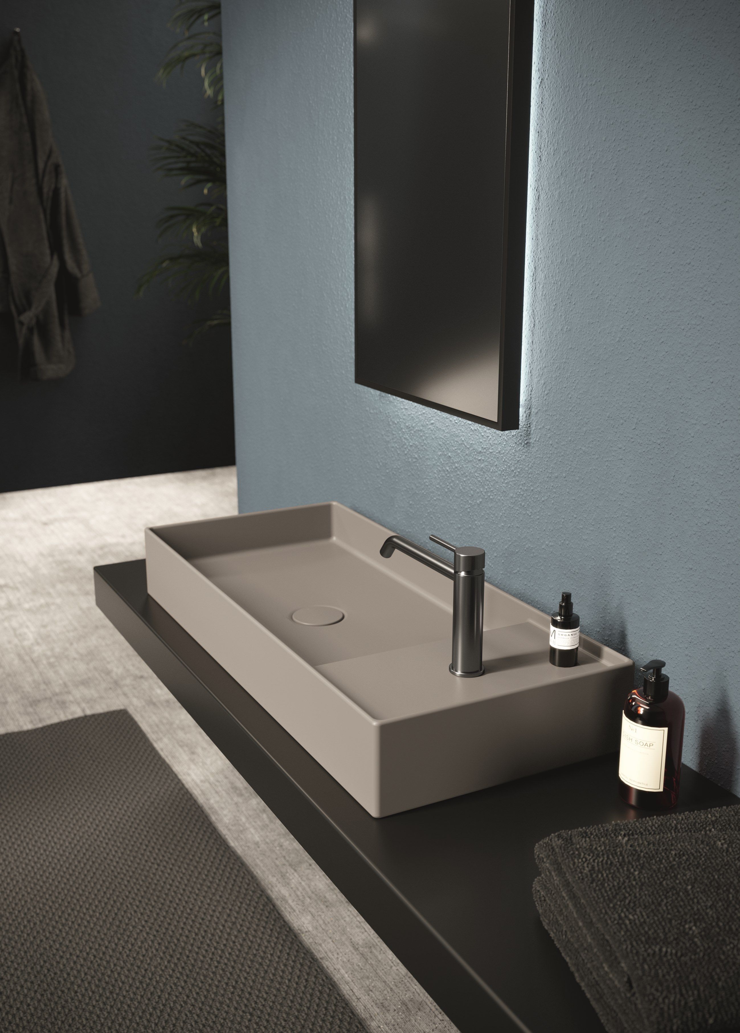 Керамическая прямоугольная столешница Alice Ceramica HIDE ARCH-00126729 - Вид №7