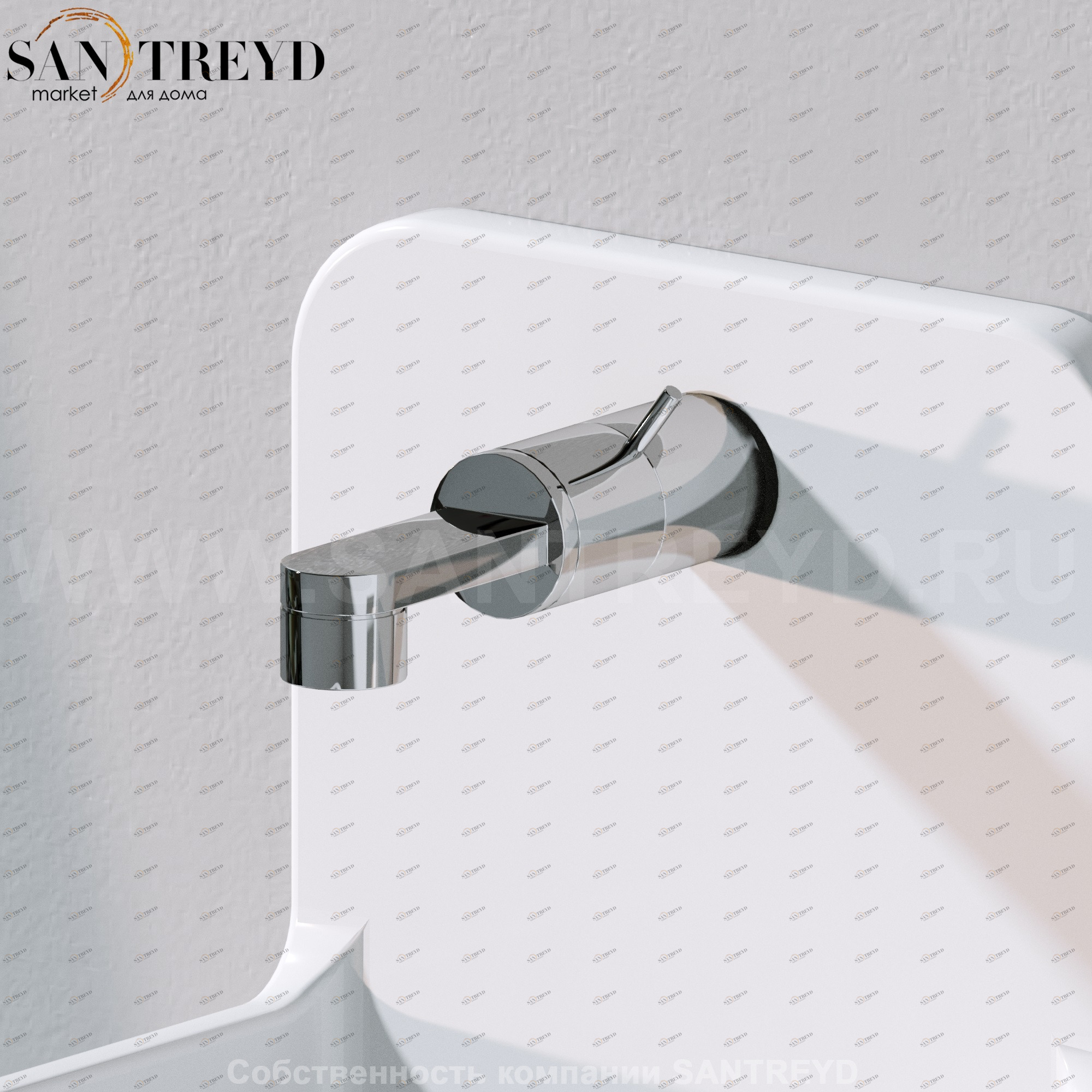 Flaminia ONE Смеситель для раковины хромированный 113057 Ceramica Flaminia