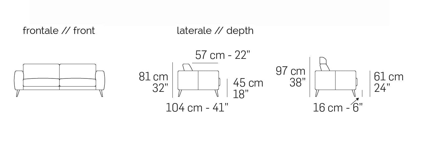 Кожаный диван NICOLINE BORA ARCH-00043342 - Вид №10