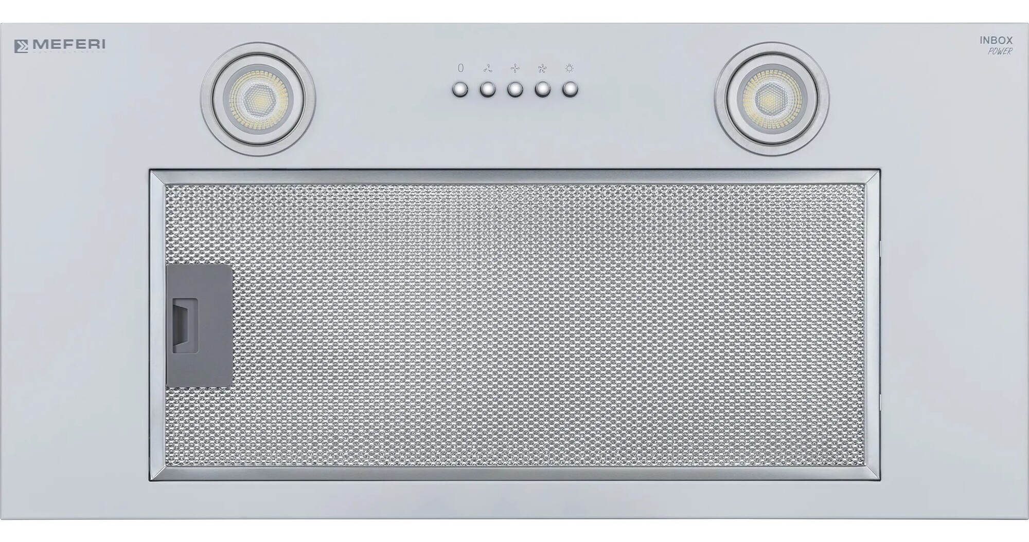 9168683 Вытяжка полновстраиваемая Meferi INBOX60WH POWER белый STDN-0027913 - Вид №4