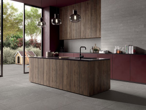 Пол / керамогранит с эффектом цемента