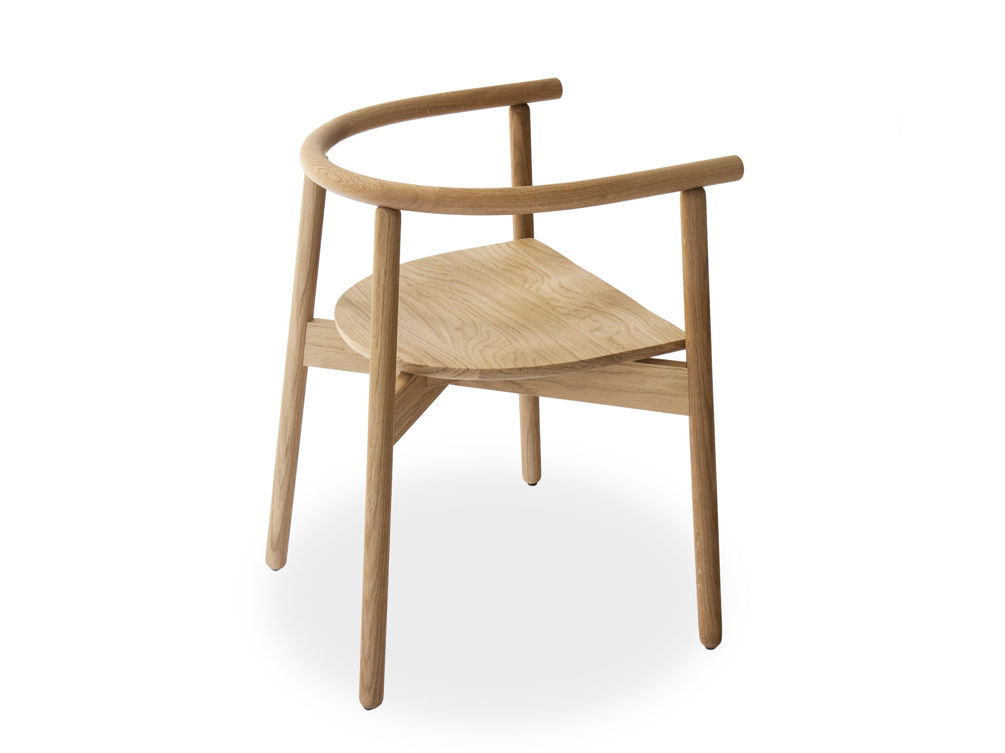 Деревянный стул с подлокотниками Branca Lisboa MARS ARCH-00110426