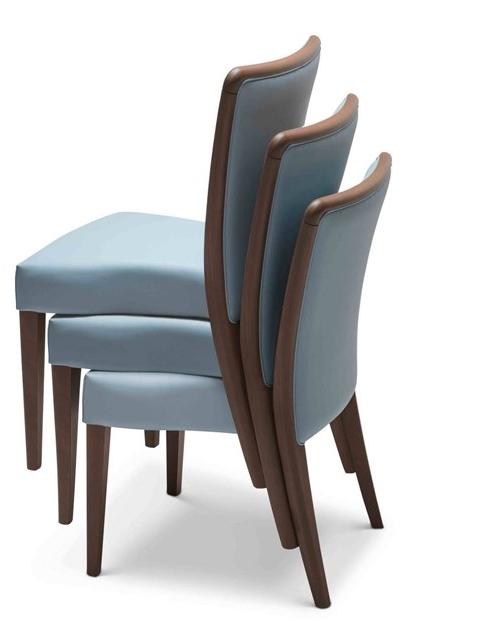 Origins 1971 Стул штабелируемый тканевый с обивкой Nob sun-id-1395301 - Вид №3