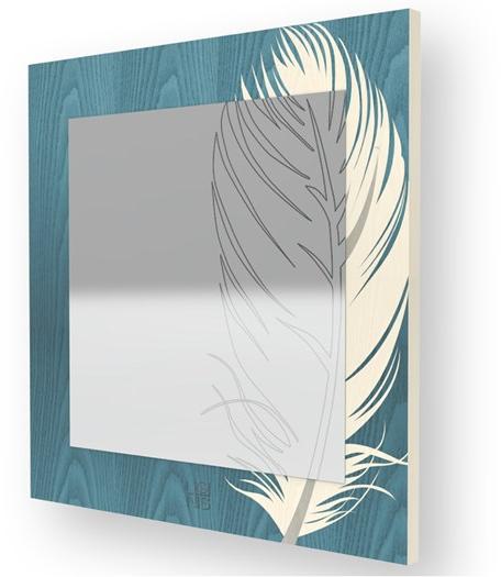 LIGNIS® Квадратное настенное зеркало Dolcevita nature 12.054 - Вид №1