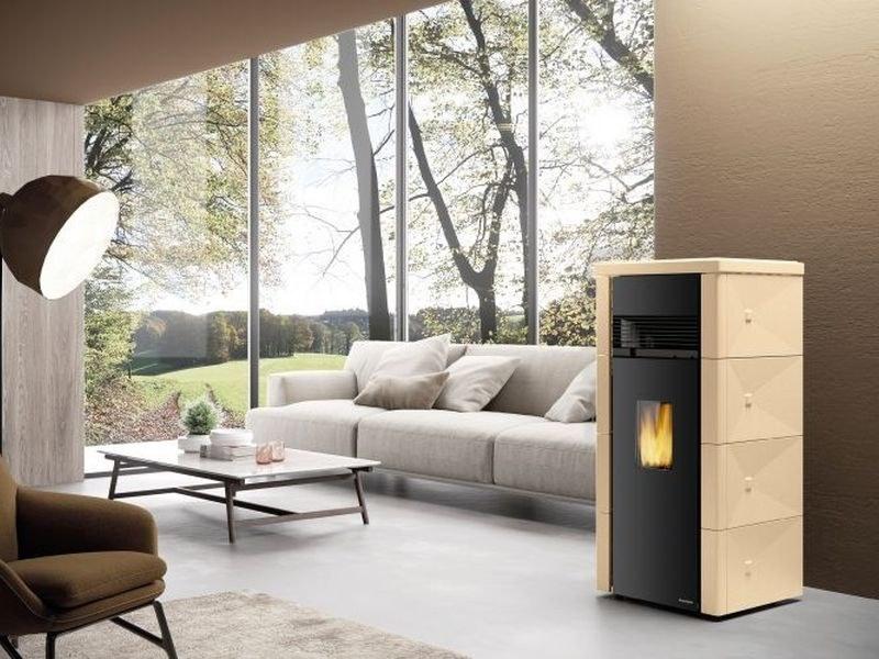 PALAZZETTI Пеллетная печь класса а + из керамики sun-id-1362168 - Вид №1