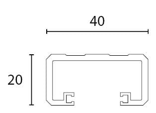 Навес с боковыми направляющими Mv Line навесы ARCH-00112885 - Вид №3