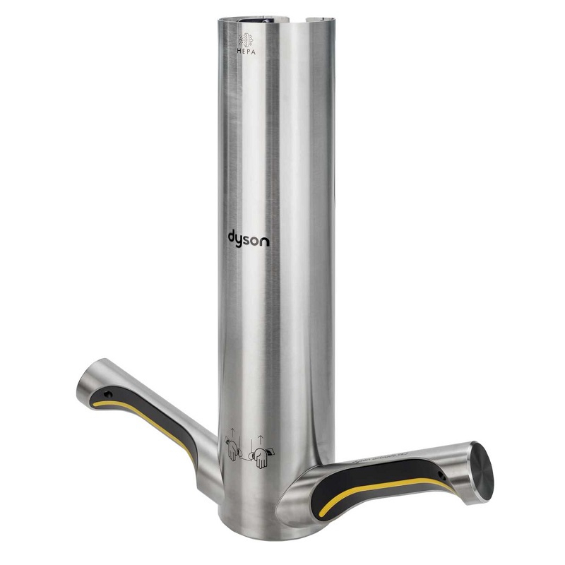 HU03 DYSON AIRBLADE 9KJ Сушилка для рук электрическая корпус из никеля (314696-01 Англия) AIRBLADE HU03 - Вид №11