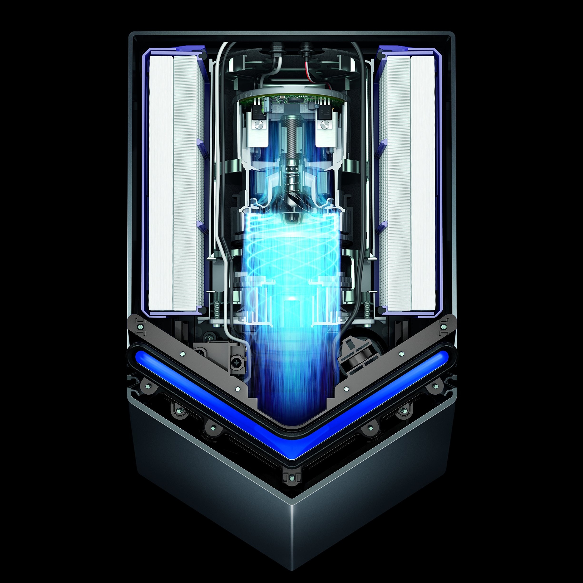 HU02 DYSON AIRBLADE Сушилка для рук электрическая корпус из никеля (307170-01 Англия) AIRBLADE HU02 - Вид №12