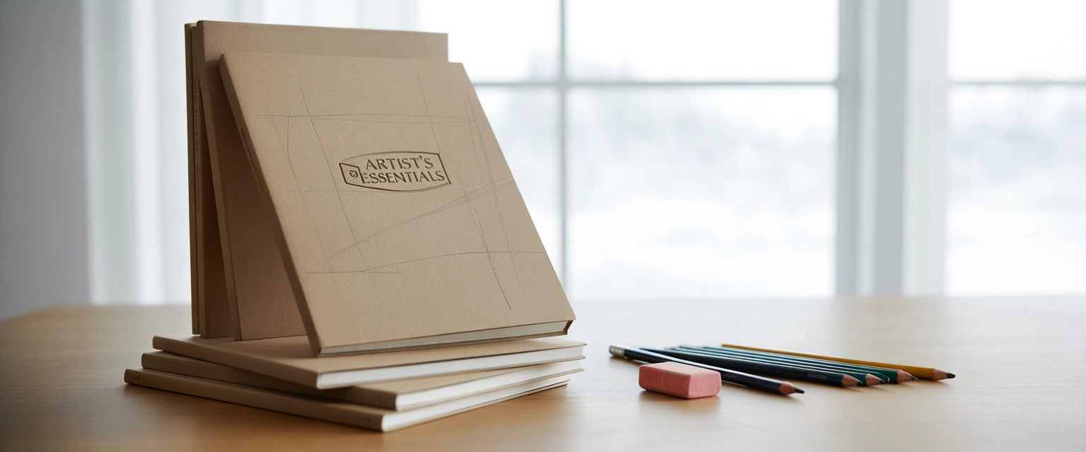 Альбомы А3, А4, с разной плотностью бумаги - Баннер категории