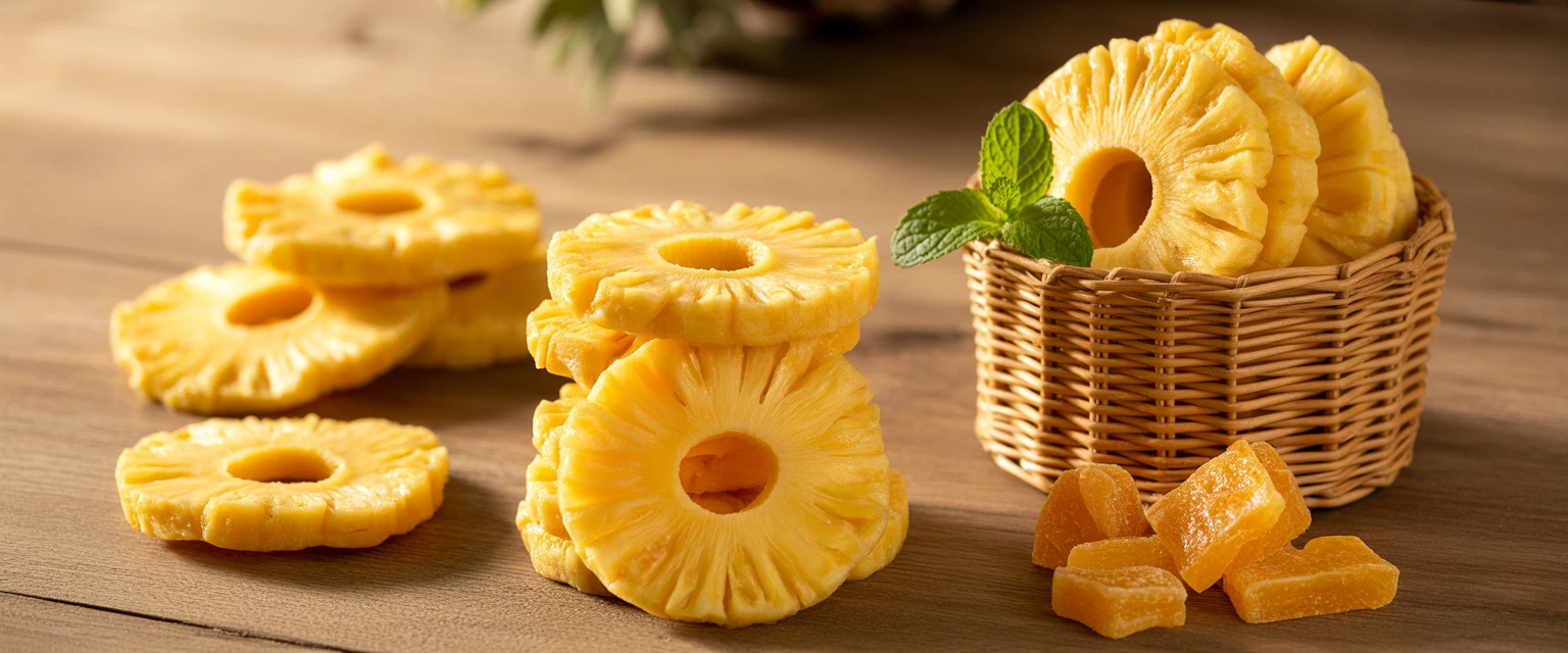 Ананас сушеный (кольца, цукаты) - Баннер категории