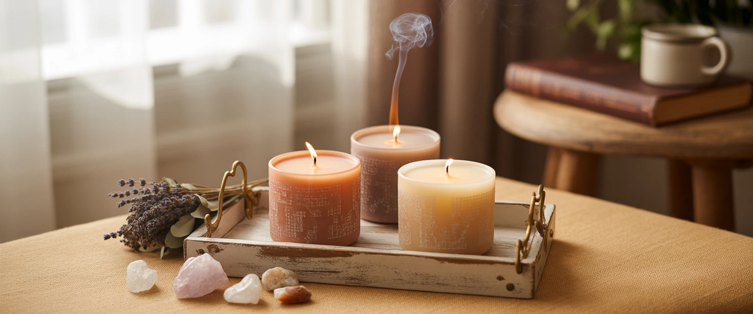 Ароматические свечи - Баннер категории