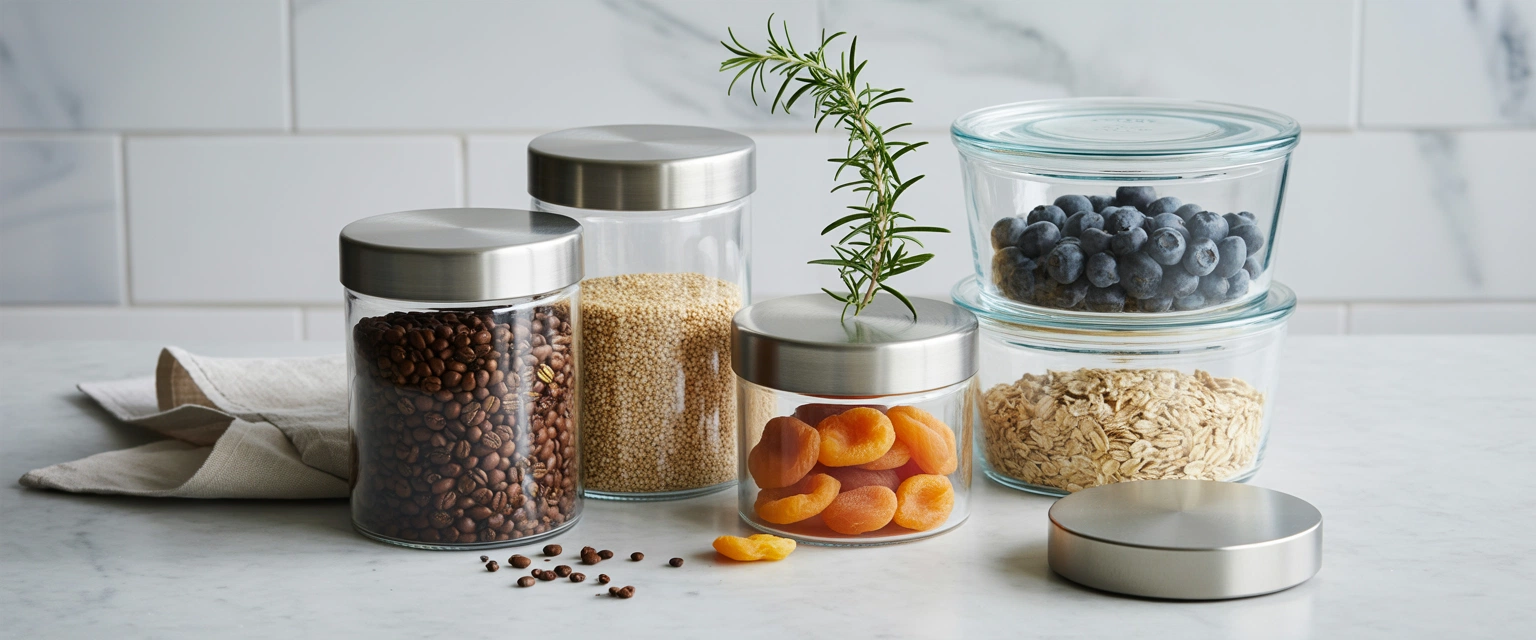 Банки и контейнеры для продуктов - Баннер категории