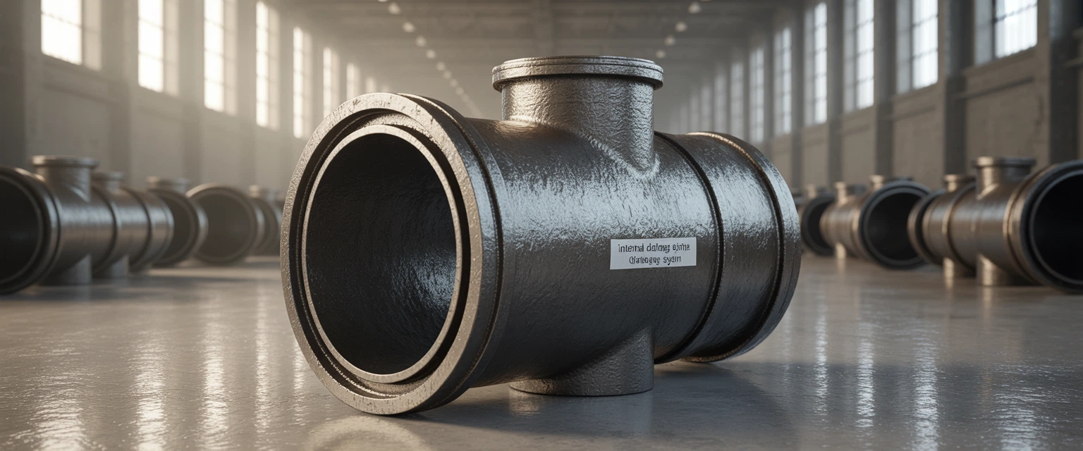 Чугунные трубы для внутренней канализации - Баннер категории