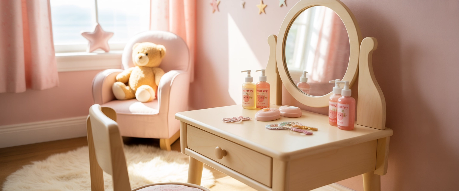 Детский туалетный столик - Баннер категории